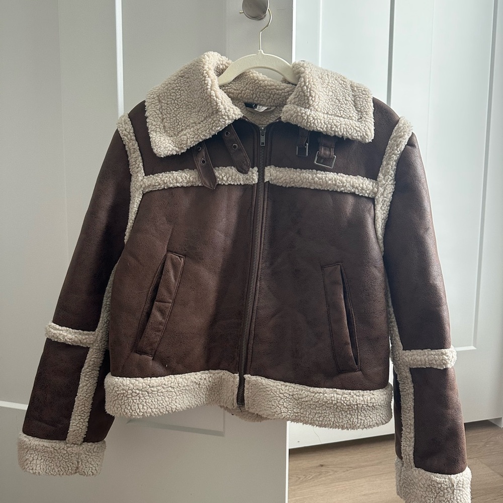 H&M Shearling Jacket